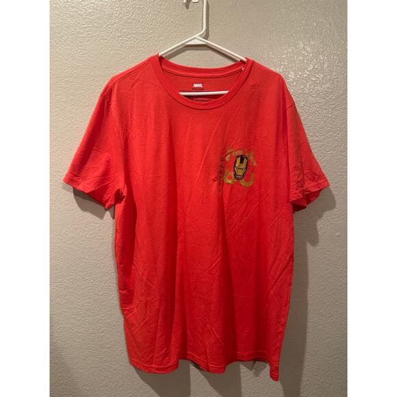 NWT Disney Parks Marvel Ironman Invincible 80th Anniversary Red Tee XL - Picture 1 of 5